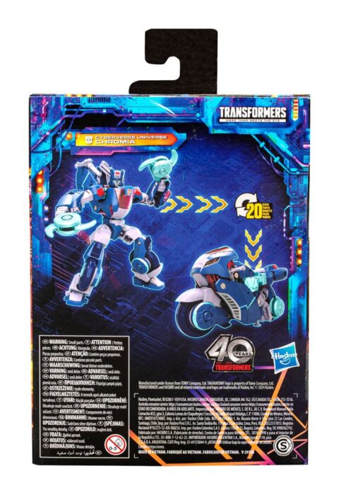 Chromia actiefiguur zijaanzicht
