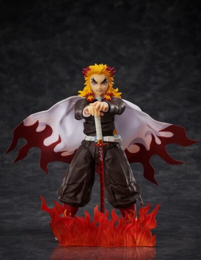 Demon Slayer: Kimetsu no Yaiba BUZZmod Action Figure 1/12 Kyojuro Rengoku 14 cm