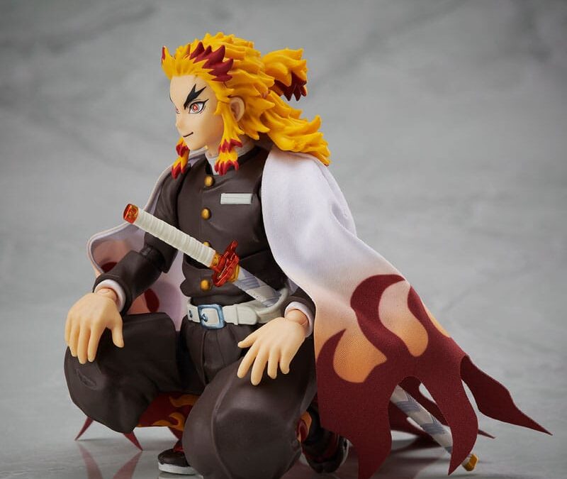 Demon Slayer: Kimetsu no Yaiba BUZZmod Action Figure 1/12 Kyojuro Rengoku 14 cm