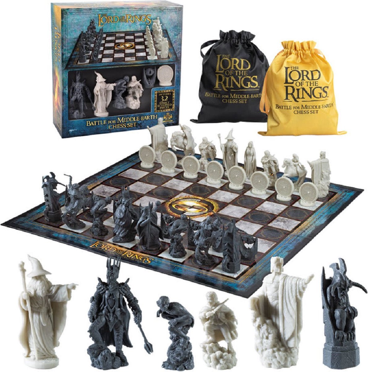 LORD OF THE RINGS - Chess Set - Battle for Middle-Earth