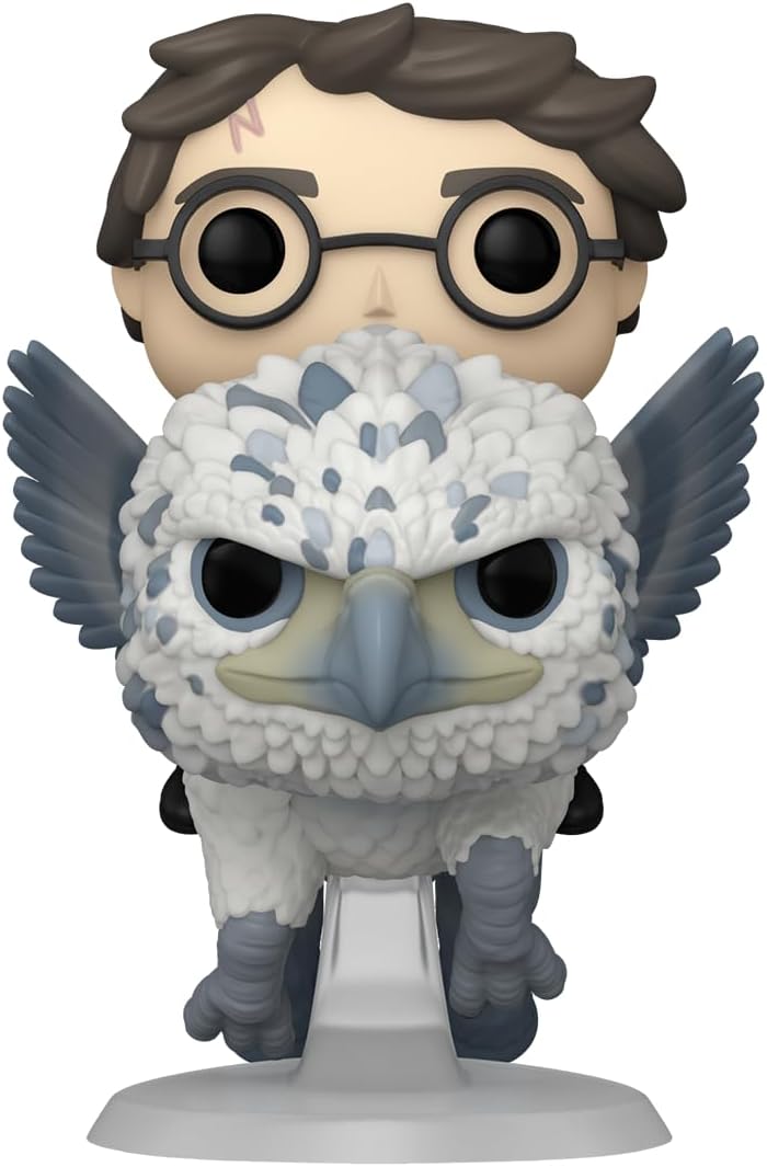 Detail van Buckbeak op de Harry Potter Funko Pop!