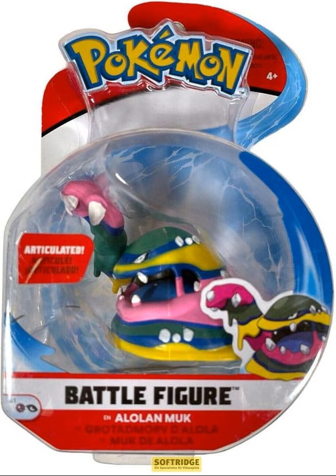 Pokémon Battle Figure Pack Mini Figure Alolan Muk 5 cm