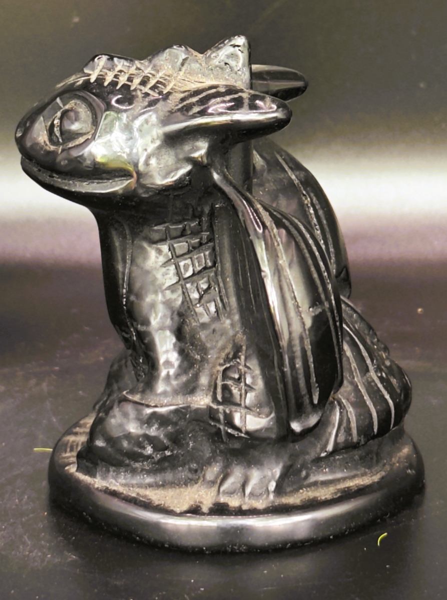Hoe tem je een draak - Tandloos Obisidiaan Crystal