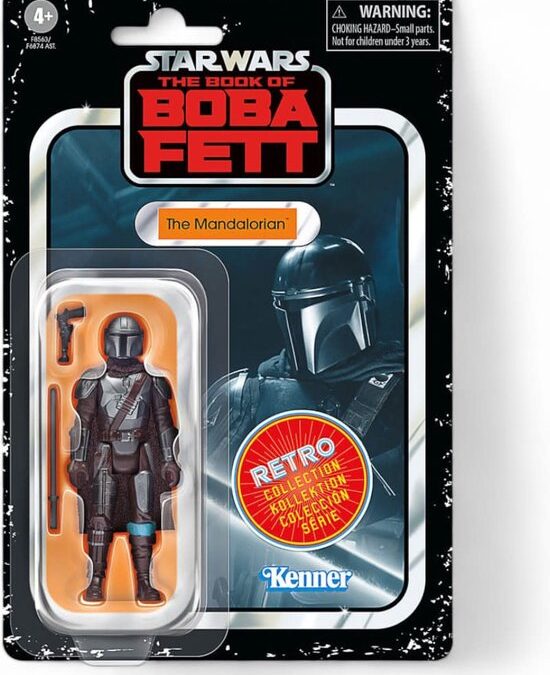 Star Wars: The Book of Boba Fett Retro Collection Action Figure The Mandalorian 10 cm