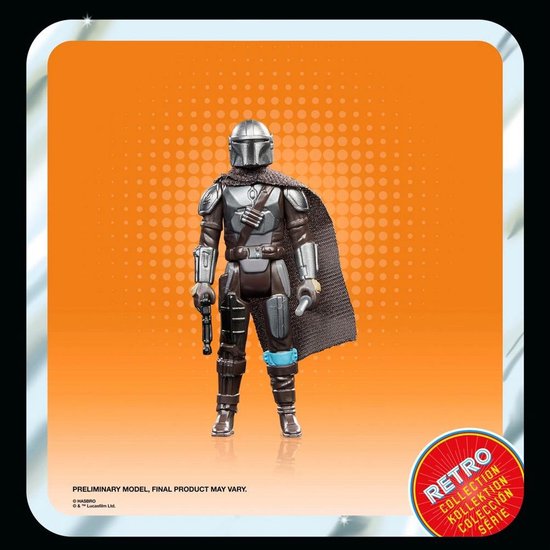 Star Wars: The Book of Boba Fett Retro Collection Action Figure The Mandalorian 10 cm