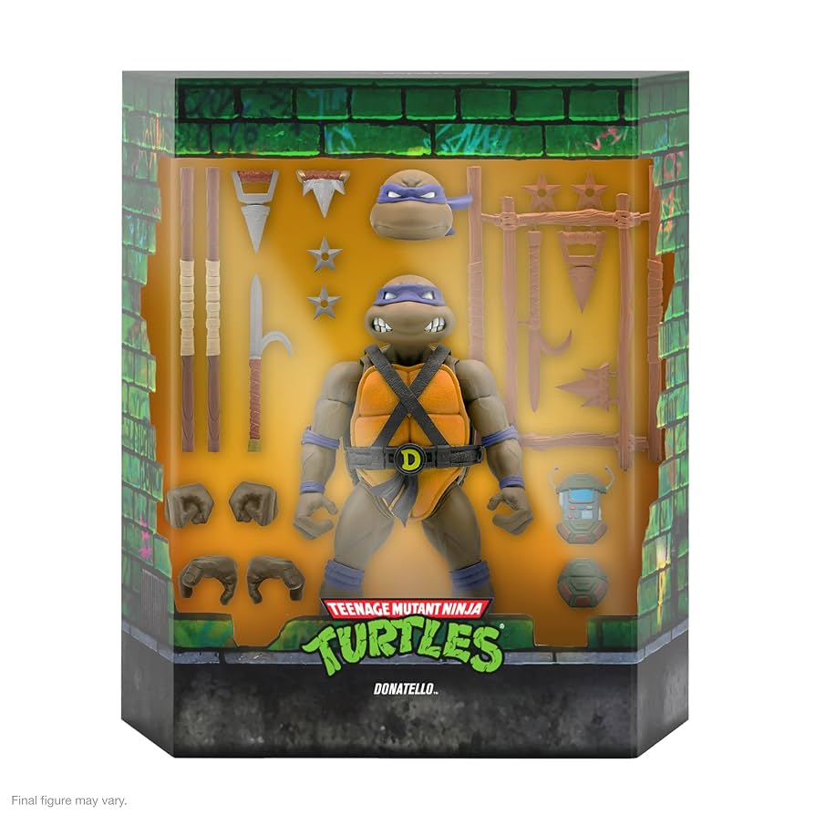 Teenage Mutant Ninja Turtles Ultimates Action Figure Donatello 18 cm