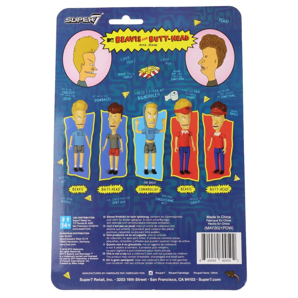 The Great Cornholio - Beavis and Butt-Head- ReAction figure