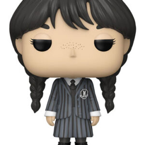 Ontdek de Wednesday POP! TV Vinyl Figure van 9 cm. Perfect voor Addams Family-fans en verzamelaars van Wednesday-memorabilia.