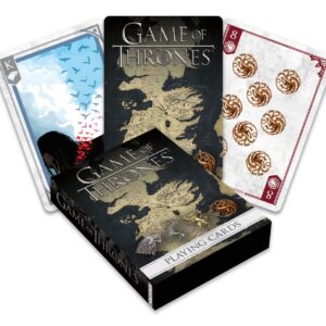 Game of Thrones Playing Cards Icons met iconen van de Game of Thrones-huizen, ideaal voor verzamelaars en fans.