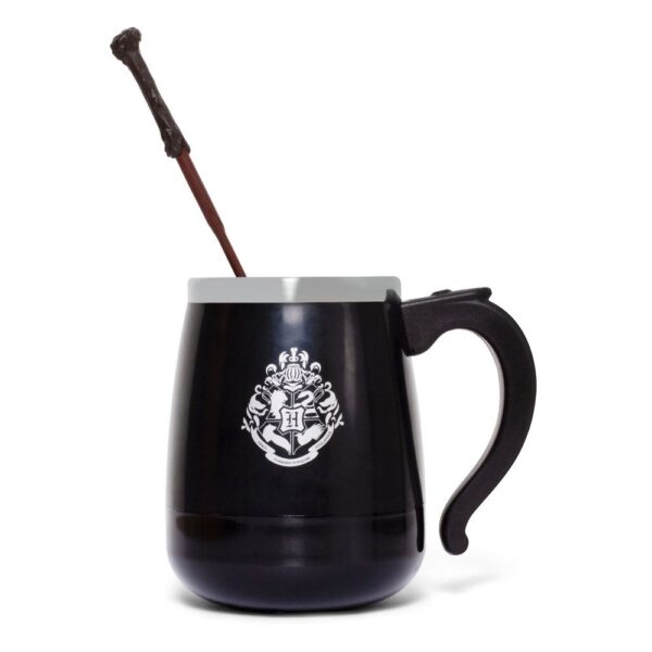 Harry Potter Magic Stirring Mug met roerende functie, ideaal voor fans die magie in hun drank willen zien.