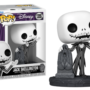 Funko POP Disney N° 1355 - Jack Skellington met grafsteen, ter gelegenheid van het 30-jarig jubileum van The Nightmare Before Christmas.