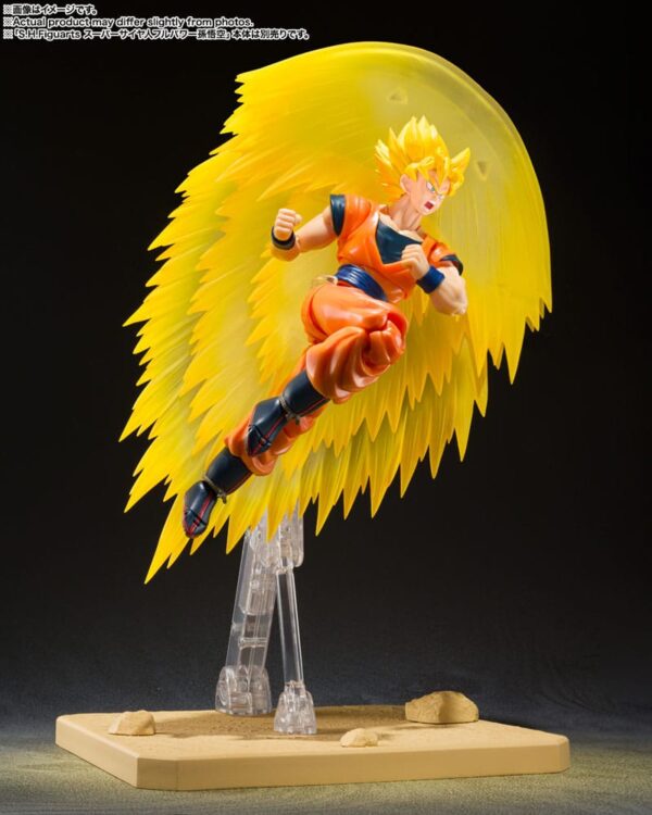 Dragon Ball Z S.H. Figuarts Effect Parts Set voor Son Goku, met Kamehameha en teleportatie-effecten.