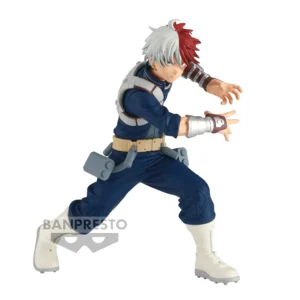 MY HERO ACADEMIA Shoto Todoroki - Figure The Amazing Heroes 15cm in dynamische actiepose, gedetailleerde afwerking van outfit en elementaire krachten.