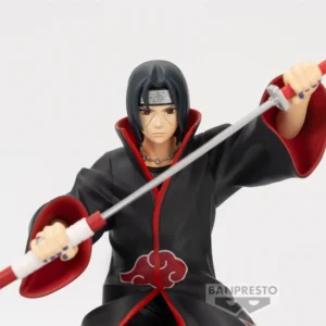 NARUTO Uchiha Itachi - Figure Narutop99 16cm in krachtige pose, gedetailleerde afwerking van kleding en ogen.