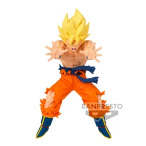 DRAGON BALL Z Son Goku - Figure Match Makers 14cm in krachtige actiepose met gedetailleerde afwerking en iconische kleding.