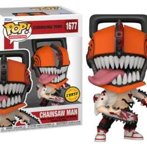 CHAINSAW MAN POP Animation N° 1677 - Chainsaw Man figuur van Denji in zijn kettingzaagvorm, gedetailleerde afwerking en dynamische pose.