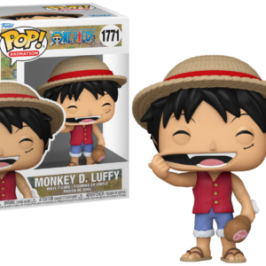 ONE PIECE POP Animation N° 1771 - Luffy figuur in actiepose met gedetailleerde afwerking van kleding en gezichtsuitdrukking.