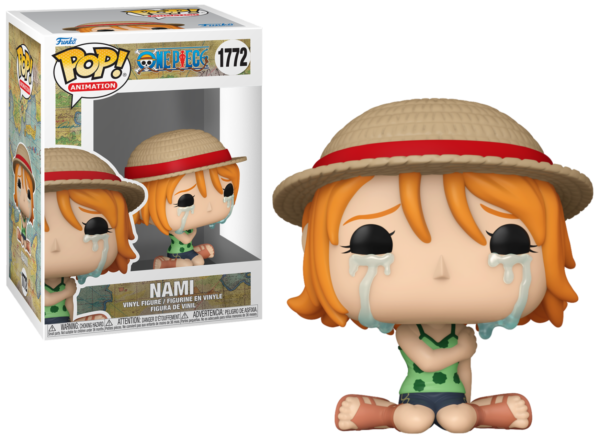 ONE PIECE POP Animation N° 1772 - Nami figuur in dynamische pose met gedetailleerde afwerking van kleding en accessoires.