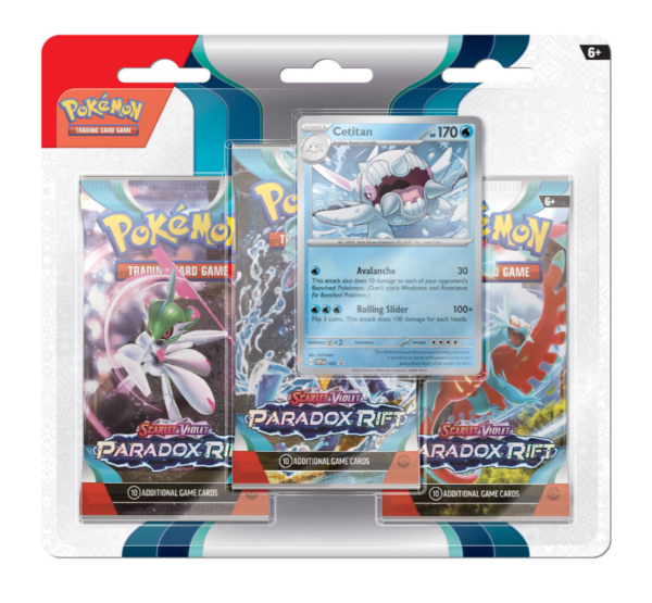 Pokemon Paradox Rift 3-Pack Blister