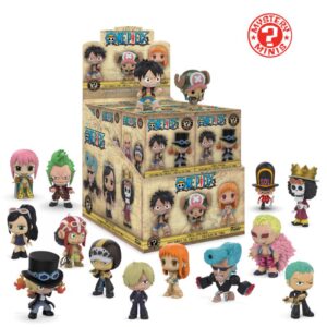 One Piece Mystery Mini Figures, willekeurig geselecteerde miniatuurfiguur van een bekend personage uit de anime.