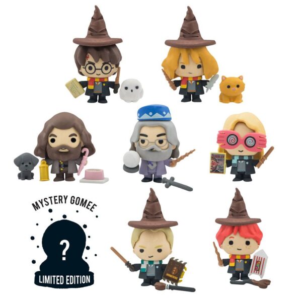 "Mysterie Harry Potter Mini Figures Gomes met willekeurig gekozen magisch personage in compact formaat.