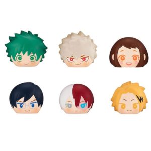 Mysterie My Hero Academia Squeeze Bread Anti-Stress Figures van 8 cm, zachte stressbal geïnspireerd door anime-personages.