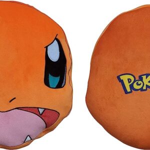 POKEMON Charmander kussen van 40x40x4 cm, met een schattig Charmander-ontwerp voor comfort en stijl.
