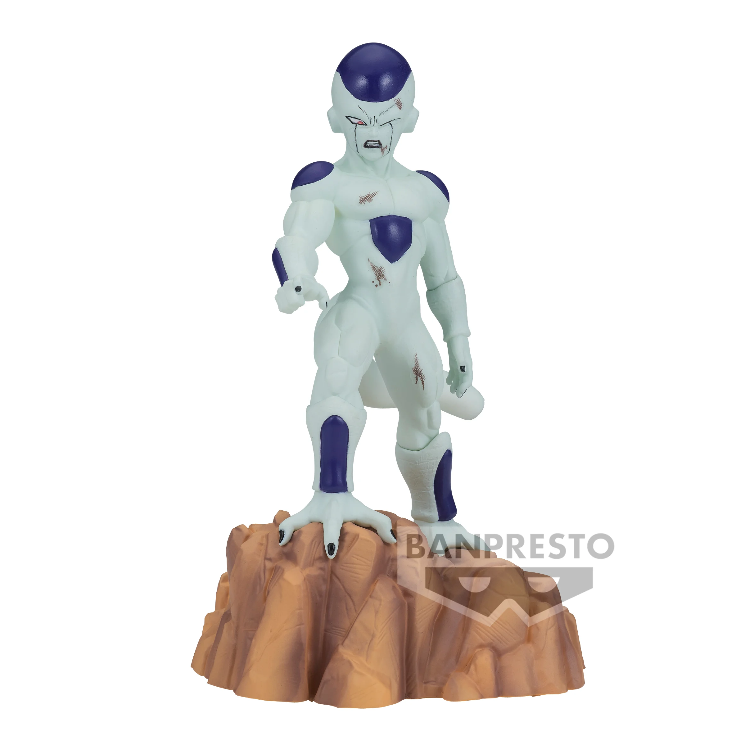 Dragon Ball Z Freezer History Box figuur van 13 cm, gedetailleerde weergave van de iconische antagonist in klassieke vorm.