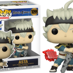 BLACK CLOVER - POP Animation N° 1099 - Asta, vinylfiguur van 9 cm met Demon Slayer-zwaard.