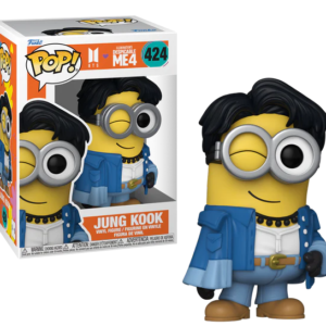 MINIONS X BTS POP Rocks N° 424 - Jung Kook figuur, gedetailleerd ontwerp van Jung Kook met een Minions-inspiratie.