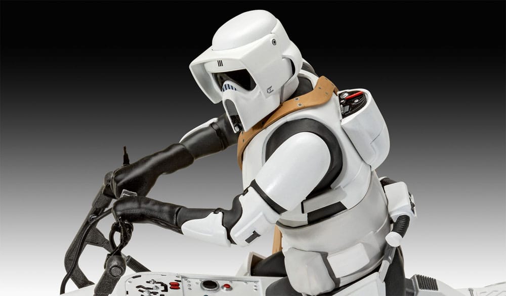 Star Wars Model Kit 1/12 Speeder Bike 26 cm - Afbeelding 2