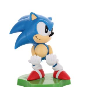 Sonic the Hedgehog Holdems Mini Holder, 10 cm, handige en stijlvolle organizer voor telefoon en oordopjes met gedetailleerd Sonic-design.