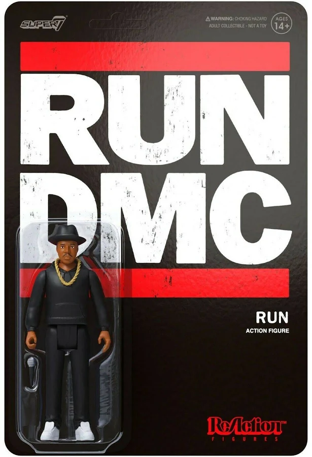Run DMC - Joseph ""Run"" Simmons black version - ReAction figure