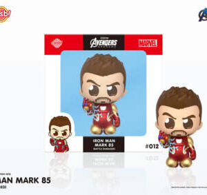 Avengers: Endgame Cosbi Mini Figure Iron Man Mark 85 (Battle) 8 cm