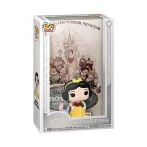 Disney's 100th Anniversary POP! Movie Poster & Figure Snow White 9 cm