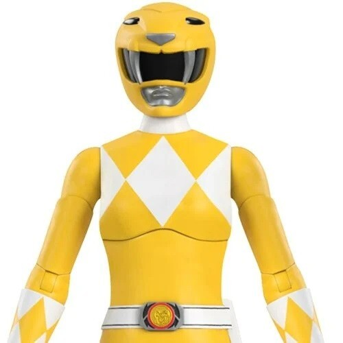 Mighty Morphin Power Rangers Ultimates Action Figure Yellow Ranger 18 cm - Afbeelding 3