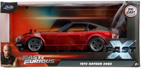Fast & Furious 10 Diecast Model 1/24 1972 Datsun - Afbeelding 3