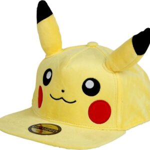 Pokémon Plush Snapback Cap Embarrassed Pikachu