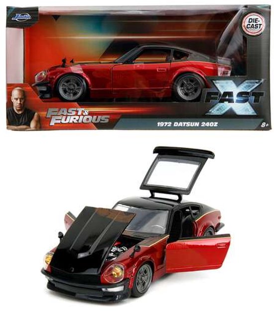 Fast & Furious 10 Diecast Model 1/24 1972 Datsun