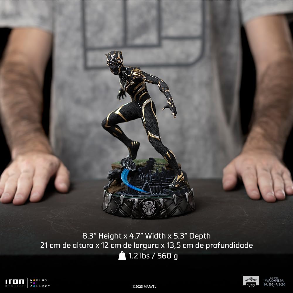 Marvel Art Scale Statue 1/10 Wakanda Forever Black Panther 21 cm - Afbeelding 2