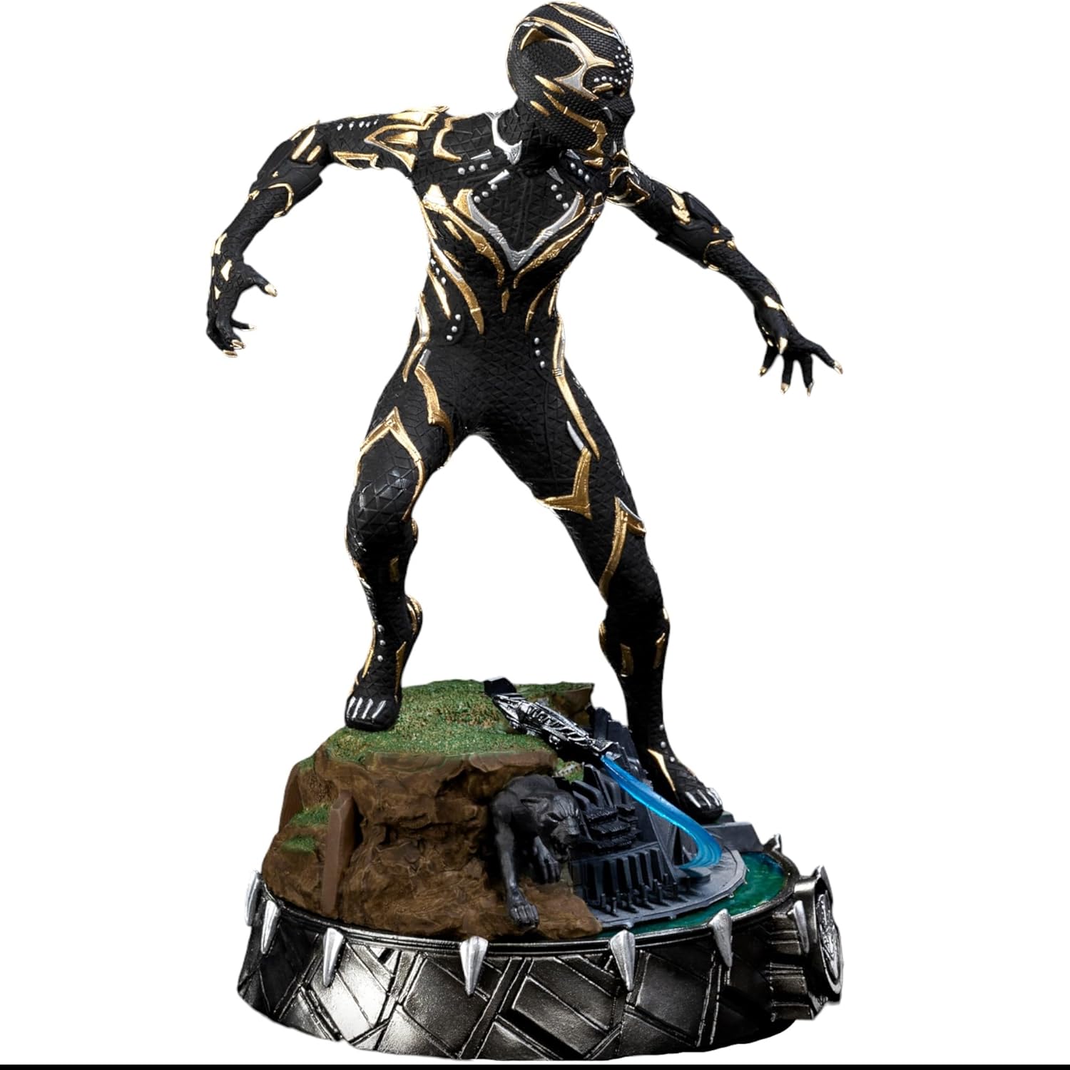 Marvel Art Scale Statue 1/10 Wakanda Forever Black Panther 21 cm - Afbeelding 3