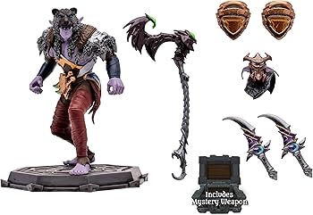 World of Warcraft Action Figure Night Elf: Druid / Rogue 15 cm - Afbeelding 2