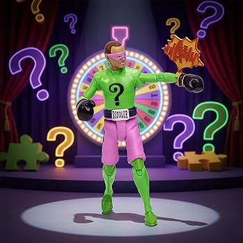DC Retro Action Figure Batman 66 The Riddler in Boxing Gloves 15 cm - Afbeelding 2