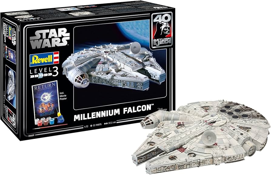Star Wars Model Kit Gift Set Millennium Falcon