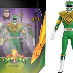 Mighty Morphin Power Rangers Ultimates Action Figure Green Ranger 18 cm