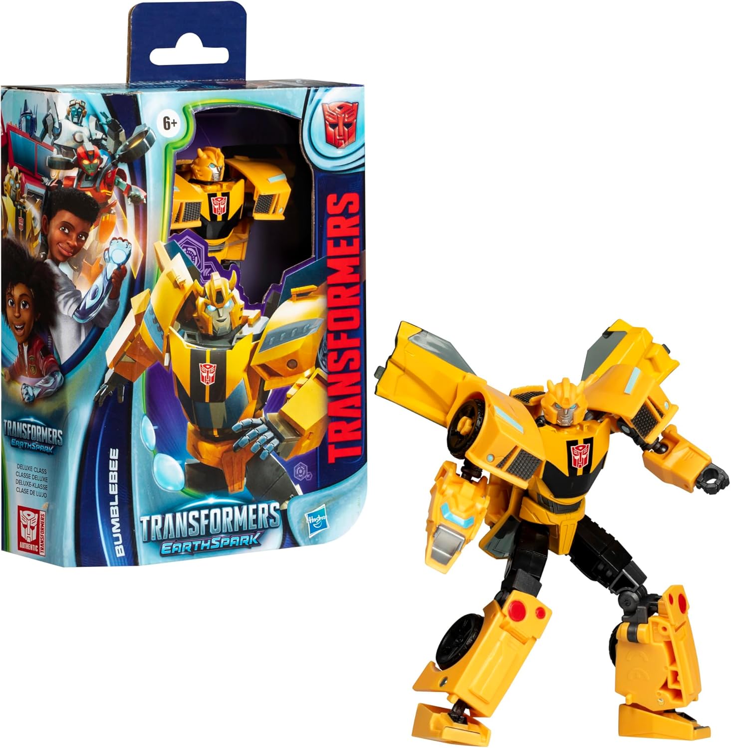 Transformers EarthSpark Warrior Class Action Figure Bumblebee 13 cm
