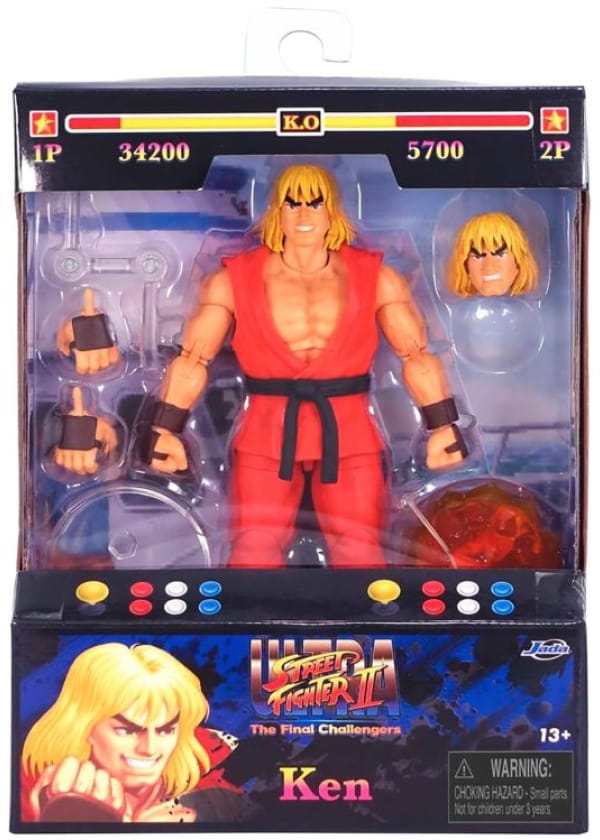 Ultra Street Fighter II: The Final Challengers Action Figure 1/12 Ken 15 cm