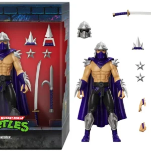 Teenage Mutant Ninja Turtles Ultimates Action Figure Shredder (Silver Armor) 18 cm