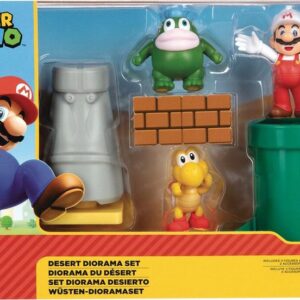 World of Nintendo Super Mario Diorama Set Desert