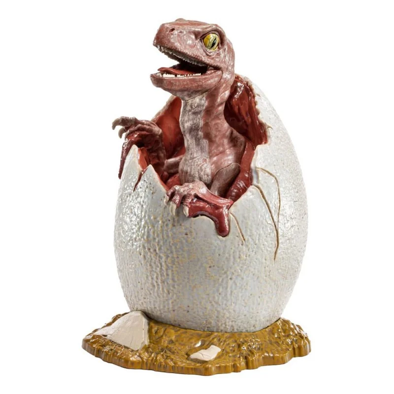 Jurassic Park Toyllectible Treasure Statue Raptor Egg Life Finds A Way 12 cm - Afbeelding 2